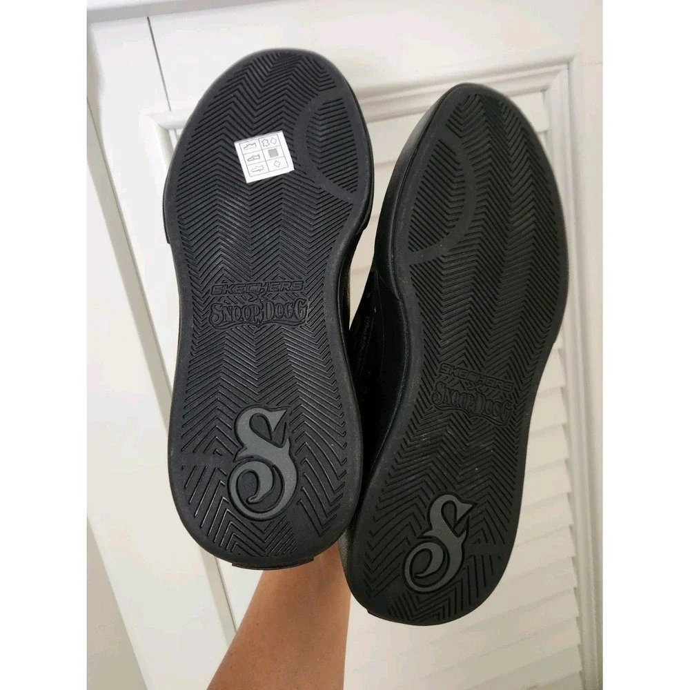Skechers Premium Slip-ins Snoop Dogg One Double G Mens Black Sneakers Shoes Sz 5